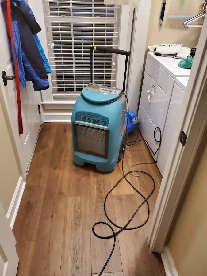 Commercial dehumidifier deployed for Flood Damage Cleanup in Kenai